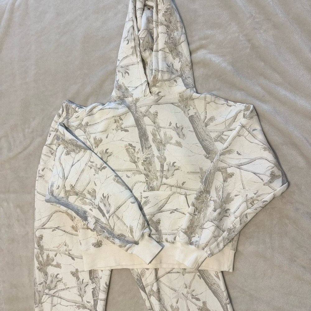 Dairy Boy Woodland Camo Hoodie Sweats Set